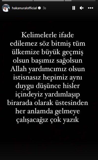 <p><span style="color:#8B4513"><strong>HAKAN URAL </strong></span></p>
<p><span style="color:#000000"><strong>Kelimelerle ifade edilemez. Söz bitmiş. Tüm ülkemize büyük geçmiş olsun. Başımız sağ olsun. Allah yardımcımız olsun. İstisnasız hepimiz aynı duygu düşünce hisler içindeyiz. Yardımlaşıp birarada olaak üstesinden her anlamda gelmeye çalışacağız. Çok yazık </strong></span><a href="https://www.yasemin.com/"><span style="color:rgb(255, 255, 255)"><strong>(Yasemin.com)</strong></span></a></p>