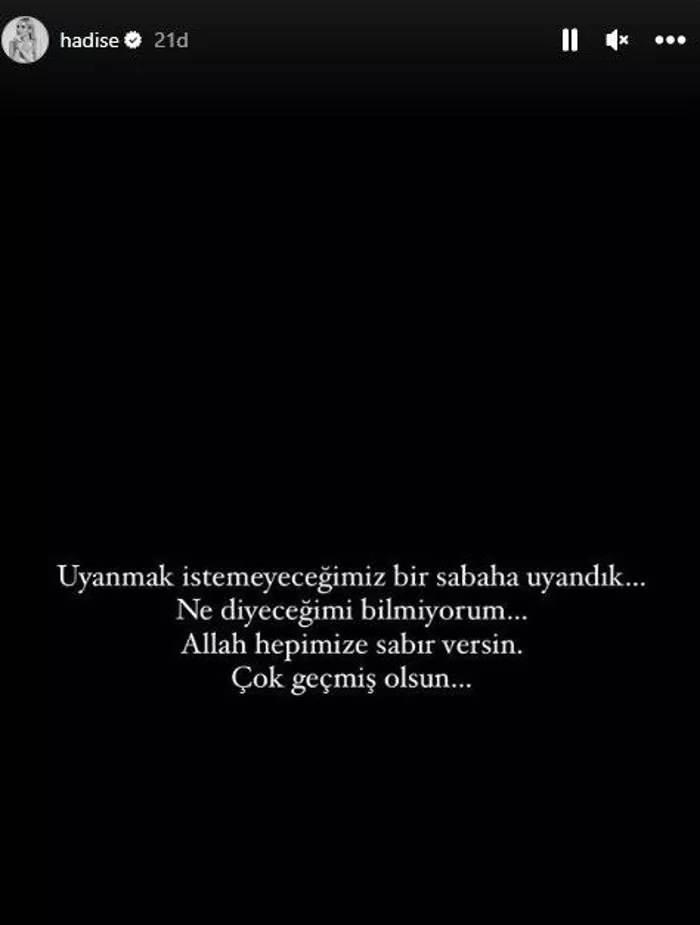 <p><span style="color:#8B4513"><strong>HADİSE</strong></span></p>
<p><span style="color:#000000"><strong>Uyanmak istemeyeceğimiz bir sabaha uyandık... Ne diyeceğimi bilmiyorum. Allah hepimize sabır versin. Çok geçmiş olsun... </strong></span><a href="https://www.yasemin.com/"><span style="color:rgb(255, 255, 255)"><strong>(Yasemin.com)</strong></span></a></p>