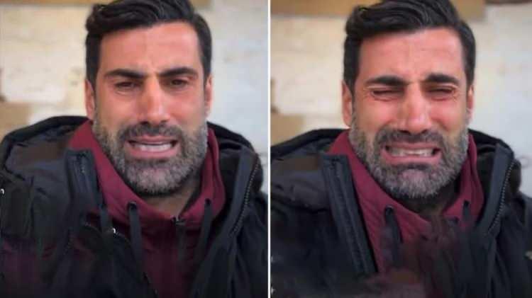 <p><span style="color:#4B0082"><strong>Depreme dair yardım mesajları sosyal mesajları sosyal medyada paylaşırken Hatayspor Teknik Direkt&ouml;r&uuml; </strong></span><em><span style="color:#8B4513"><strong>Volkan Demirel</strong></span></em><span style="color:#4B0082"><strong>'in g&ouml;zyaşları i&ccedil;inde yardım istediği anları g&uuml;ndem oldu. Demirel, </strong></span><span style="color:#000080"><strong>"Elimizden ne gelirse biz buradayız, biz ne g&ouml;rev d&uuml;şerse. O kadar &uuml;zg&uuml;n&uuml;m ki. Kuzenlerimin biri eczacı biri &ouml;ğretmen. Onların kurtulduğuna bile sevinemedim. Bilemiyorum, yollar kapalı, ayaz, kar soğuk..."</strong></span><span style="color:#4B0082"><strong> dedi.&nbsp;</strong></span><a href="https://www.yasemin.com/"><span style="color:rgb(255, 255, 255)"><strong>(Yasemin.com)</strong></span></a></p>
