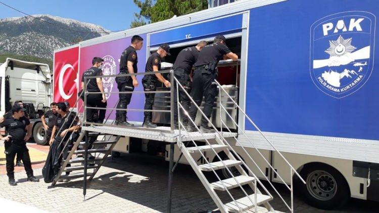 <p><strong>21.02</strong></p>

<p>Emniyet Genel M&uuml;d&uuml;rl&uuml;ğ&uuml;, Hatay Emniyet M&uuml;d&uuml;rl&uuml;ğ&uuml; b&uuml;nyesindeki 6.800 personeline takviye olarak 78 ara&ccedil; ve 550 personel g&ouml;revlendirmesi yaptığını ve mobil mutfak tırı g&ouml;nderdiğini a&ccedil;ıkladı.</p>
