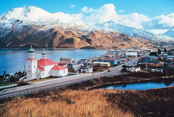 <p>Aleut adaları, </p>

<p> </p>
