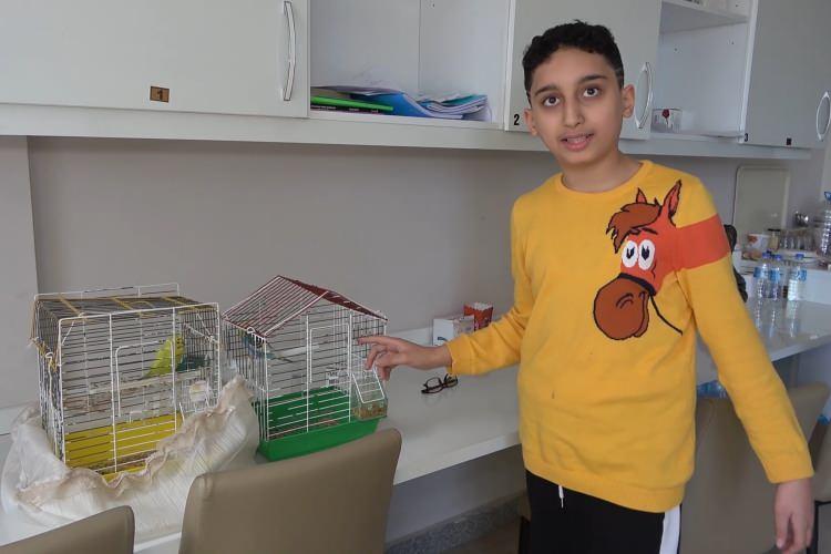 <p><strong>"Onlar için canımı vermeye hazırdım"</strong></p>

<p>Kuşlarını enkazın altında bırakmak istemediğini belirten 12 yaşındaki Süleyman Harbelioğlu, ailesini ikna ederek kuşlarını sağ olarak kurtarıldığını belirterek, şunları kaydetti: "Ben kuşlarımı bırakmak istemedim.</p>
