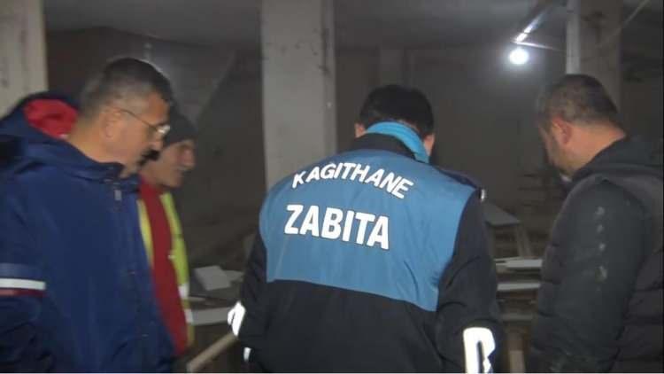 <p>G&ouml;zaltına alınan Bayram K.'ye, ifadesinin alınmasının ardından &ldquo;imar kirliliğine neden olma&rdquo; ve &ldquo;tehdit&rdquo; su&ccedil;larından adli işlem yapıldı. Emniyetteki işlemlerinin ardından adliyeye sevk edilen şahsın savcılık ifadesinde, &ldquo;Bodrum katı iş yeri olarak satın aldım. Aldığımda zemini kazılmış haldeydi, kazıdan ben sorumlu değilim. Aksine burayı temizlemek ve sağlamlaştırmak i&ccedil;in &ccedil;abaladım. Asla kolonlara zarar vermedim. 100 bin lira zararım var&rdquo; dediği &ouml;ğrenildi.</p>
