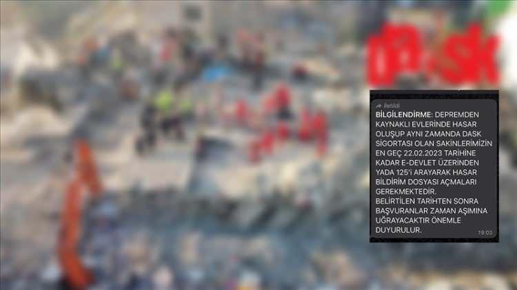 <p><strong>DASK hasar ihbarı i&ccedil;in 15 g&uuml;n i&ccedil;inde başvuru zorunluluğu var.</strong></p>

<p><strong>GER&Ccedil;EK</strong>&nbsp;Doğal Afet Sigortaları Kurumunun (DASK), doğal afet d&ouml;nemlerinde hasar ihbarında s&uuml;re kısıtlaması uygulamadığı ve sigortalı ihbarını dahi beklemeksizin hasar &ouml;demelerini ger&ccedil;ekleştirdiği ifade edilen b&uuml;ltende, 10 ili kapsayan deprem felaketinde evleri hasar g&ouml;ren sigortalıların ihbar i&ccedil;in s&uuml;re kısıtlamasının bulunmadığı kaydedildi.</p>
