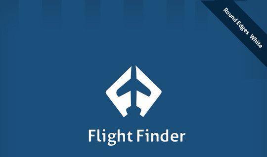 <p>Flight Finder: Burada basit ama zekice bir beyaz alan kullanımı var. Sırt sırta veren iki tane F harfi havayolu şirketinin, uçak logosunu oluşturuyor. </p>