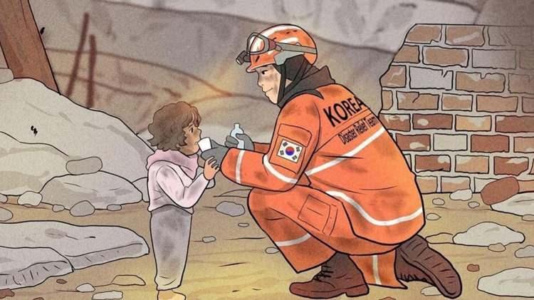 <p><strong>G&uuml;ney Kore</strong></p>

<p>Uzakdoğu &uuml;lkelerinden G&uuml;ney Kore, deprem s&uuml;recinde 118 kişilik arama kurtarma ekibiyle enkaz altındaki yurttaşlarımızı hayata d&ouml;nd&uuml;rebilmek i&ccedil;in m&uuml;cadele etti.</p>
