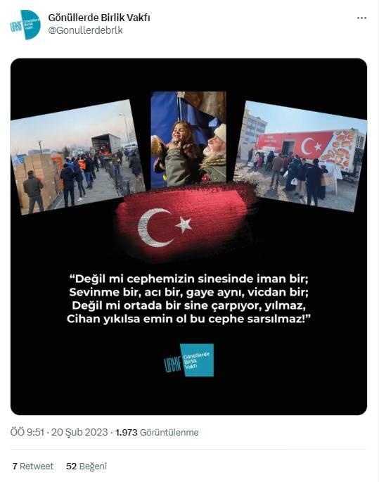 <p>Gönüllerde Birlik Vakfı</p>