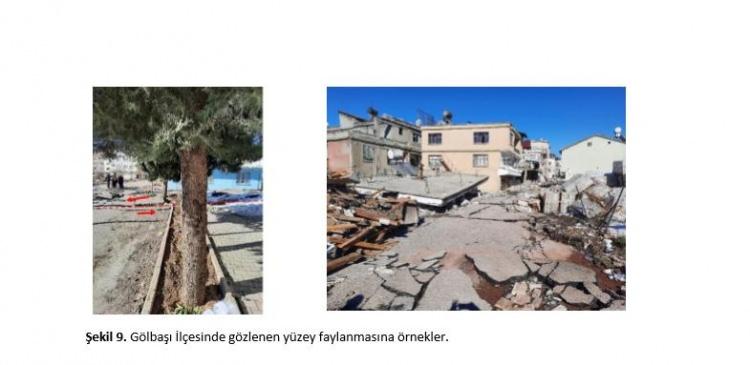 <p>Çiğli’ye kadar izlenemeyen kırık buradan itibaren K60 doğrultusunda Kapıçam, Tevekkeli ve Kocalar’ın güneyini izledikten sonra K40D doğrultusuna dönerek Öksüzlü, Küpelikız ve Kuyumcular’ın kuzeyini takip edip Türkoğlu’nun doğusunda Sağlık Ovası içerisinde belirginliğini yitirdi. Depremde meydana gelen maksimum atım Çiğli’nin batısında tarla sınırında 6,5 metre olarak ölçüldü. Buradan Türkoğlu’na kadar 3.74 ile 5.5m arasında değişen yanal atımlar ölçüldü.</p>