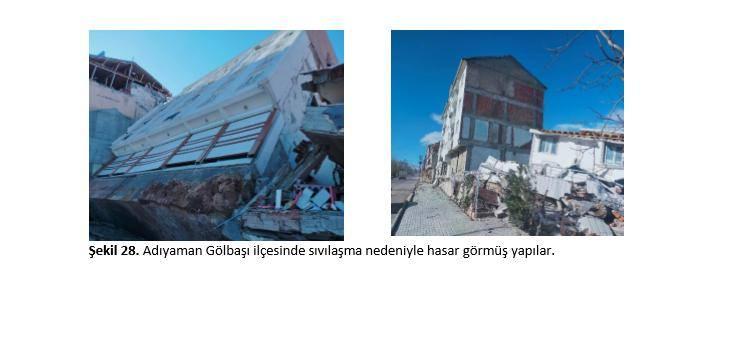 <p>Söz konusu depremler sonrasında bazı yerleşim bölgelerinde, ciddi yüzey bozulmaları tespit edilmiştir. Bu bozulmalar yumuşak zeminlerde daha da belirgin hal alarak geniş yarıklar şeklinde ortaya çıkmıştır. Basen etkisinin olduğu zeminlerde, yapılara etkiyen ivmeler kaya zeminlere göre daha fazla olduğu için yapılar beklenenden çok daha fazla etkiyle zorlanmakta, ağır hasarlara neden olabilmektedir. Kimi zeminlerde sıvılaşmalarla birlikte binalarda oturmaların olduğu, kimi yerlerde de yüzey deformasyonlarının doğrudan yapıların altından geçerek büyük hasarlara sebep olduğu gözlemlenmiştir. Enkazların ve ağır hasarlı binaların yoğun olduğu bölgelerde yapılan incelemelerde, aynı zemin tabakası üzerinde az hasarlı ya da tamamen hasarsız komşu binaların da var olması yıkımların sadece zemin kaynaklı olmadığı gerçeğini bir kez daha bizlere göstermiştir. Yüzey deformasyonlarının fazla olduğu bölgelerde inşa edilmiş fakat hasar almamış binaların varlığı, bu binaların mevzuatlara uygun olarak tasarlanıp inşa edilmiş olduğunun bir göstergesi olarak değerlendirilmiştir.</p>
