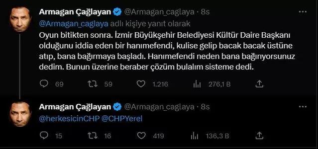 <p><span style="color:#B22222"><strong>"SİZ BENİ SATIN ALMADINIZ..."</strong></span><br />
<strong>Ben de sisteme çözüm bulmakla bek sorumlu değilim. Hem işinizi düzgün yapmıyorsunuz, hem de bana bağırıyorsunuz dedim. Ben instagram'dan biletler bittiği için milyon hakarete uğradım, hem de siz bana sesinizi yükseltiyorsunuz dedim. Ve ben de sesimi yükselttim.</strong></p>

