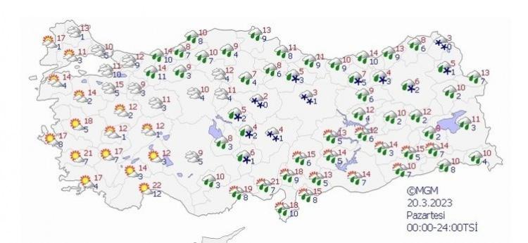 <p><strong>20 MART PAZARTESİ</strong></p>
