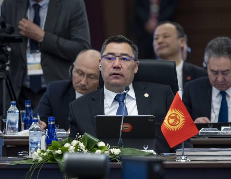 <p>Kırgızistan Cumhurbaşkanı Sadır Caparov</p>
