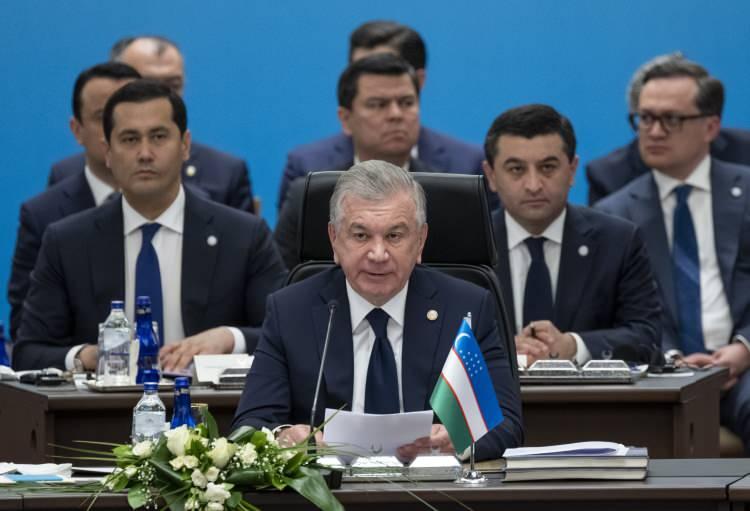 <p>Özbekistan Cumhurbaşkanı Şevket Mirziyoyev</p>
