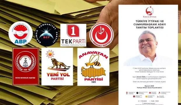 <p>Türkiye İttifakı'nın cumhurbaşkanı adayı Ahmet Özal </p>