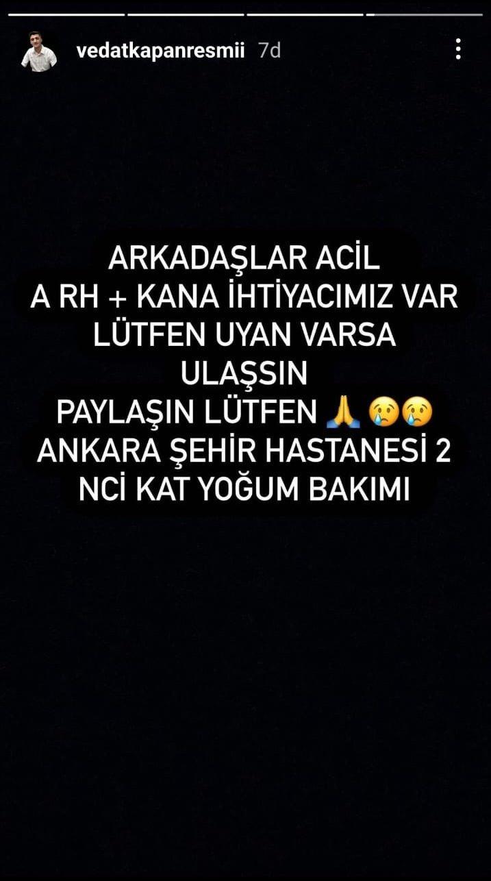 <p>Ankara’da yaşayan ve Türkiye’nin birçok farklı ilinde sahne alan ses sanatçısı Vedat Kapan, filmlerde görülecek türden bir olay yaşadı. Birkaç gün önce 24 yaşındaki ses sanatçısı Tekirdağ’da konser verdiği sırada İnstagram hesabı çalındı. </p>