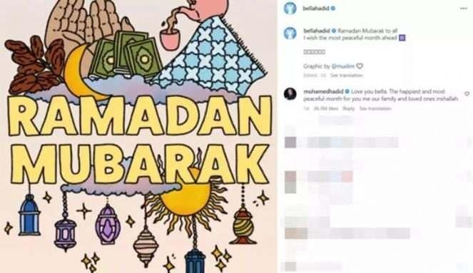 <p><span style="color:#000000"><strong>Ünlü ismin babası Mohammed Hadid de bu paylaşımın altına "Seni seviyorum Bella. En mutlu ve huzurlu ay senin, benim, ailemizin ve sevdiklerimizin olsun inşallah" diyerek kızına sevgisini dile getirdi.</strong></span></p>

