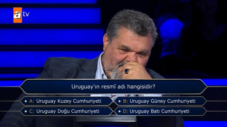 <p><span style="color:#000000"><strong>Daha önce Brezilya'ya gittiğini söyleyen ve kaptanlık eğitimi alan yarışmacı, Uruguay'a hiç gitmediğini dile getirdi. </strong></span></p>
