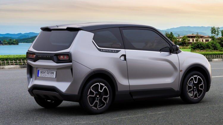 <p><strong>150 KİLOMETRE YOL GİDECEK, PARK SORUNU OLMAYACAK</strong></p>
<p>L7 sınıfı olarak bilinen elektrikli araçların en üst sınıfı ve şu an hâlihazırda kullanılan M sınıfı binek araçların bir alt sınıfı olan Amperino'nun A2 ehliyeti ile 16 yaşında gençlerin de kullanabileceği bir segment olduğunu anlatan Canseven, "90 km maksimum hıza ve 150 km menzile sahip olacak olan aracımız, otoyola çıkabiliyor. Trim tasarımı sektörde 23 yıl tecrübesi olan Sedat Öztürk tarafından yapıldı. Yazılımı ise tamamen Amperino firmasının Bilişim Vadisi ve İnegöl ofisinde geliştirilmekte.</p>