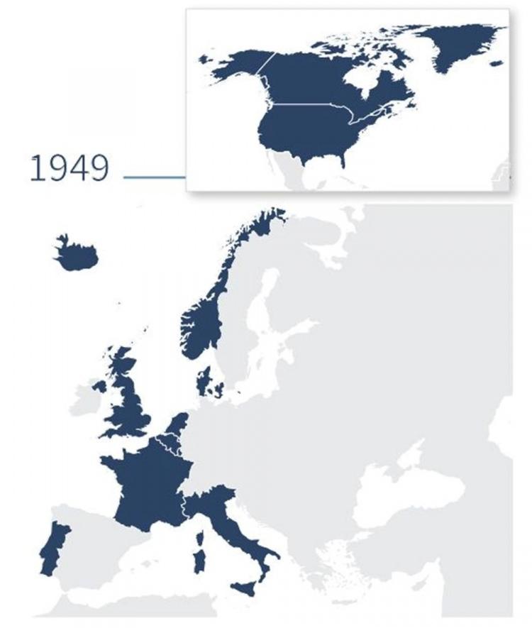 <p>1949'da kurulan NATO'nun kurucu üyeleri:</p>
