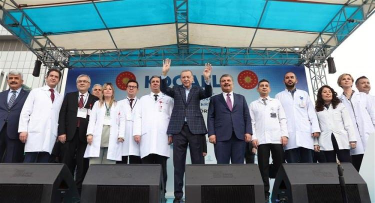 <p>Kocaeli’ye 2.3 milyar ₺’lik yatırım, 1.218 yatak kapasiteli Kocaeli Şehir Hastanesi’nin açılışı</p>
