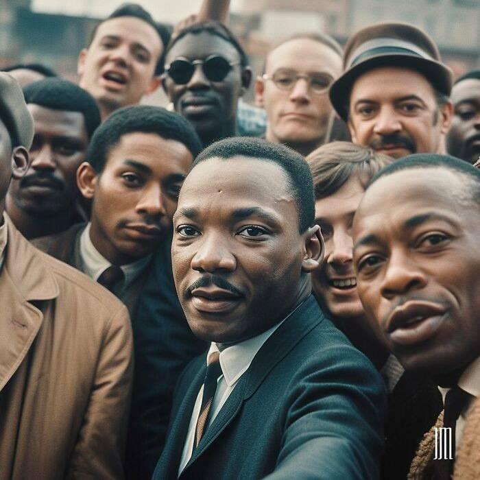 <p><strong> Martin Luther King Jr.</strong></p>