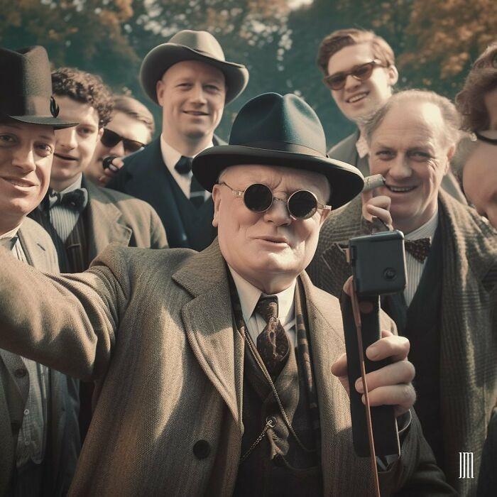 <p><strong>Winston Churchill</strong></p>