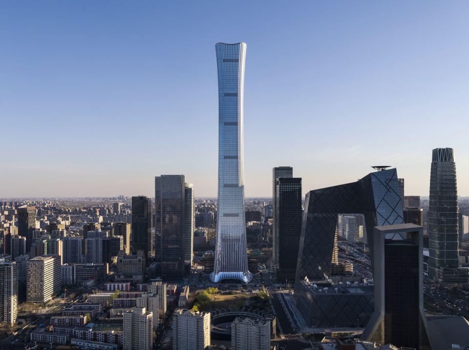 <p><strong>9- CITIC Tower </strong></p>
<p>Çin- Pekin (2018)</p>
<p>527,7 metre yüksekliğinde ve 109 kat bulunuyor</p>
