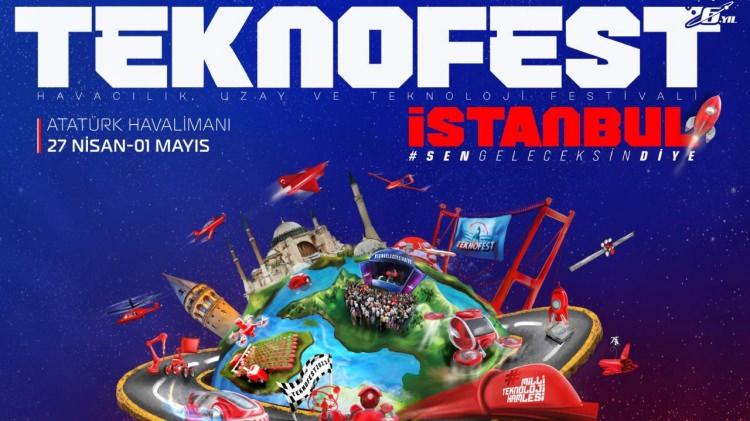 <p>Bu yıl 6’ncısı düzenlenecek olan Teknofest heyecanı başlıyor... Bu kez Atatürk Havalimanı'nda ziyaretçilerle buluşacak olan Teknofest coşkusu bugün başlayacak ve 1 Mayıs'a kadar devam edecek.</p>
