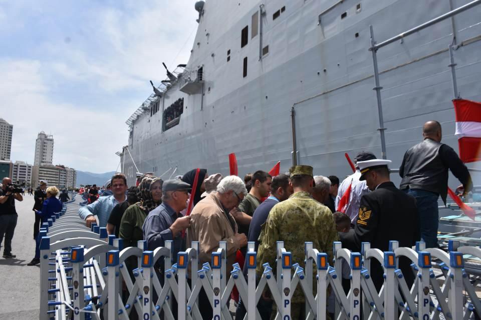<p>Sayın Cumhurbaşkanımız İzmir mitinginde geminin geleceğini söylemişti. Sabırsızlıkla bekliyorduk.</p>
