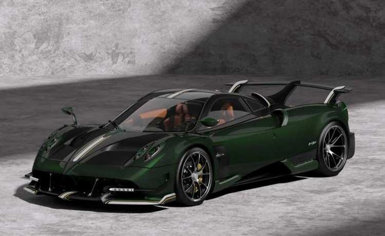 <p><strong>Pagani Huayra BC</strong></p>
<p> </p>
<p>Aracın maksimum hızda 380 kilometreyi görebiliyor.</p>