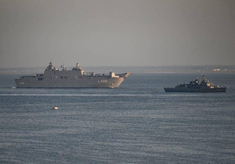 <p>TCG ANADOLU (L400) Çok Maksatlı Amfibi Hücum Gemisi’nin ilk görevi, Deniz Kurdu Tatbikatı’na katılmak oldu.</p>
