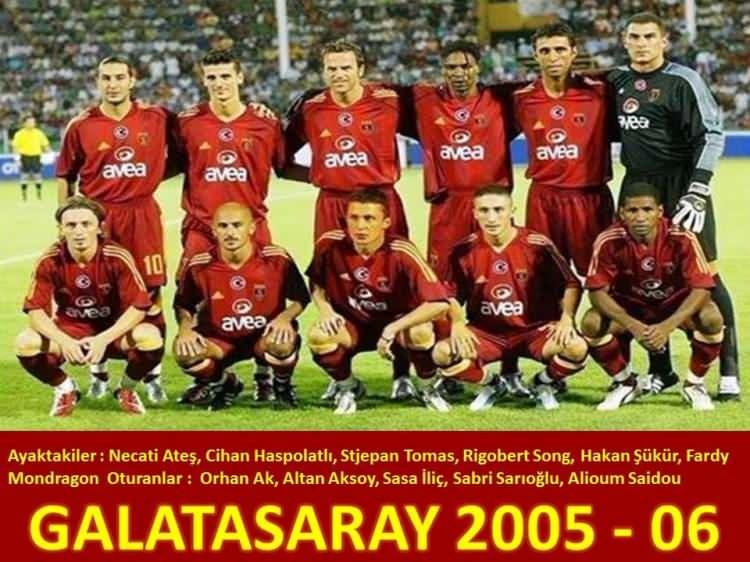 <p>GALATASARAY'IN 16. ŞAMPİYON KADROSU<br />
<br />
<br />
2005/2006 SEZONU</p>
