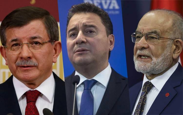 <p>Ahmet Davutoğlu, Ali Babacan ve Temel Karamollaoğlu...</p>

<p>Her ne kadar CHP listelerinden seçimlere katılmak suretiyle TBMM'ne milletvekili gönderme başarısı gösterseler de üç isim de siyasi ilkelerinden taviz vermeleri nedeniyle seçimin kaybedenleri arasında yer aldı.</p>

<p> </p>
