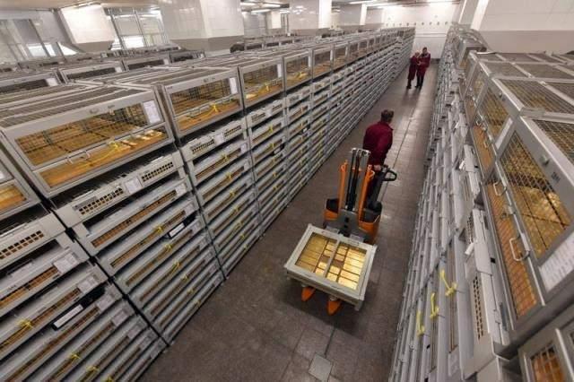 <p>Şu an itibariyle Türkiye’nin tüm altınları Merkez Bankası kasasında bulunuyor.</p>
