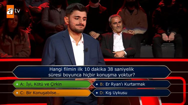 <p><span style="color:#000000"><strong>Ancak doğru yanıt A Şıkkı "İyi, Kötü ve Çirkin" olacaktı.</strong></span></p>
