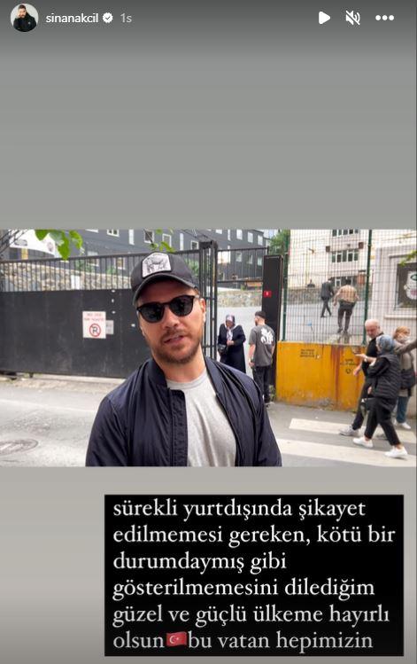 <p><span style="color:#FF0000"><strong>SİNAN AKÇIL</strong> </span></p>

<p><strong><span style="color:#000000">Oyunu kullanan ünlü sanatçı Sinan Akçıl, aynı zamanda Merve Dizdar'ın Cannes film festivalindeki skandal konuşmasını da hatırlatarak "Sürekli yurt dışında şikayet edilmemesi gereken, kötü bir durumdaymış gibi gösterilmemesini dilediğim güzel ve güçlü ülkeme hayırlı olsun. Bu vatan hepimizin" şeklinde paylaşımda bulundu.</span></strong></p>
