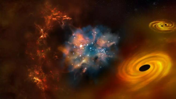 <p><strong>GÜNEŞİN 10 BİN KAT BÜYÜKLÜKTEKİ YILDIZLAR KEŞFEDİLDİ</strong></p>

<p> </p>

<p>Indy100'ün haberinde, görevlerinden birisi uzayın derinliklerine yoğunlaşarak evrenin yaratıldığı dönemleri incelemek olan James Webb Teleskobu'nun ilk defa, söz konusu dönemde oluştuğu düşünülen Güneş'in 10 bin katı büyüklükteki yıldızların izlerini bulduğu belirtildi.</p>
