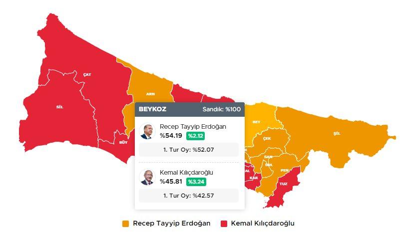 <p>BEYKOZ 28 MAYIS 2023 SEÇİM SONUÇLARI</p>
