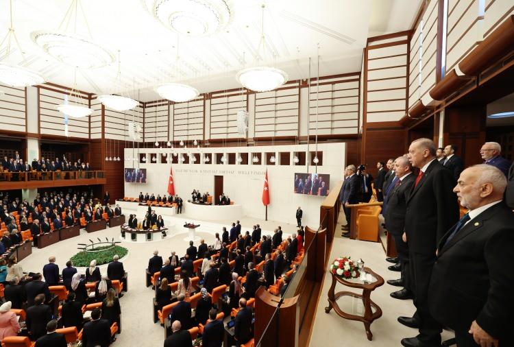 <p>İşte TBMM'nin yeni döneminden renkli kareler...</p>