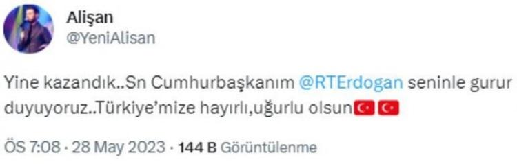 <p><span style="color:#000000"><strong>ALİŞAN</strong></span></p>
