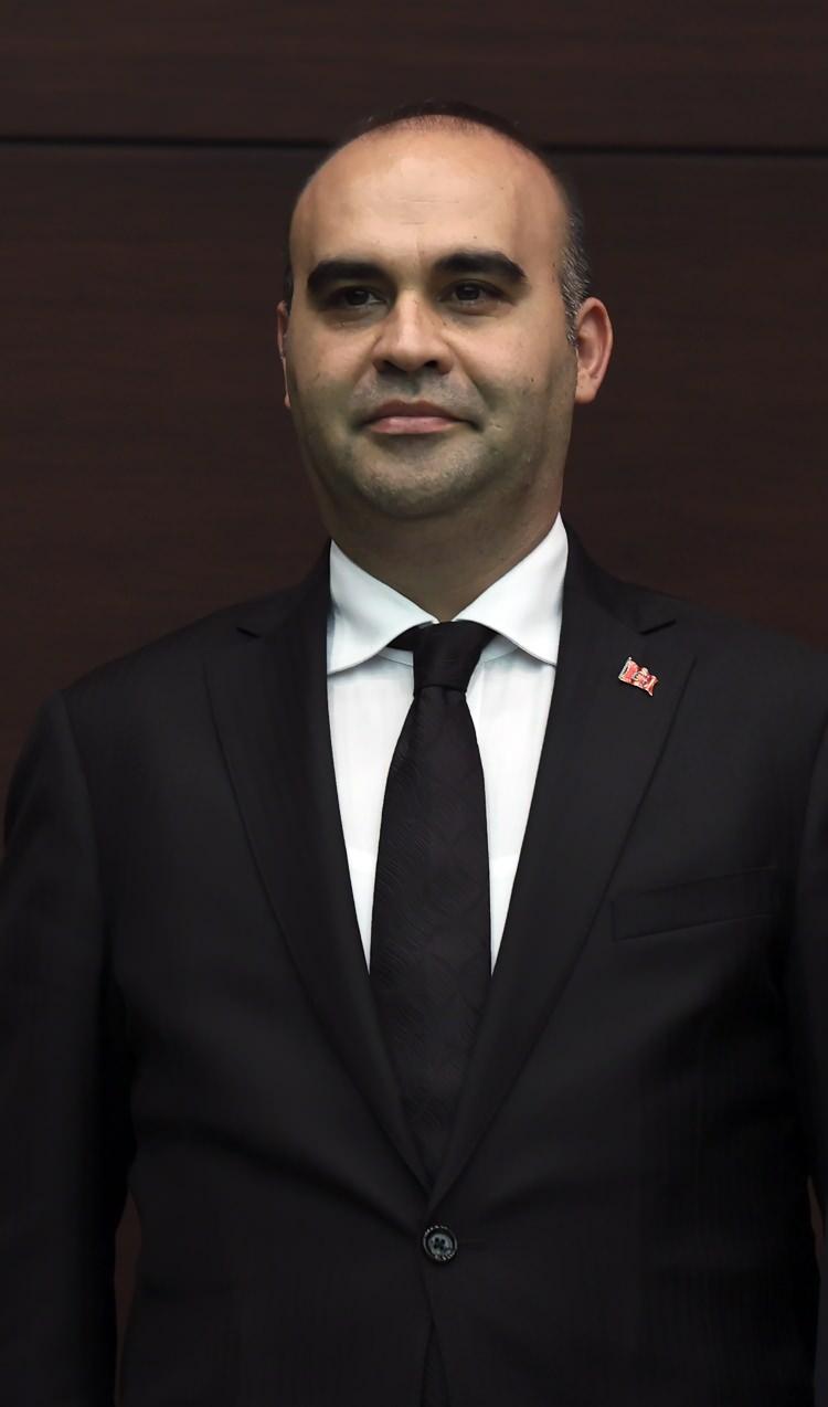 <p>SANAYİ VE TEKNOLOJİ BAKANI MEHMET FATİH KACIR </p>
