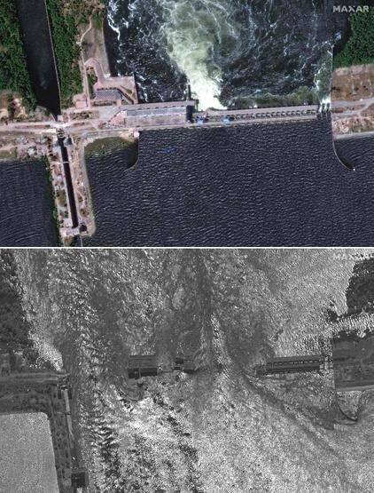 <p><strong>YIKIM UYDU GÖRÜNTÜLERİNE YANSIDI</strong></p>
<p>ABD'li uydu şirketi Maxar Technologies bölgede yaşanan yıkımı görüntüledi.</p>
