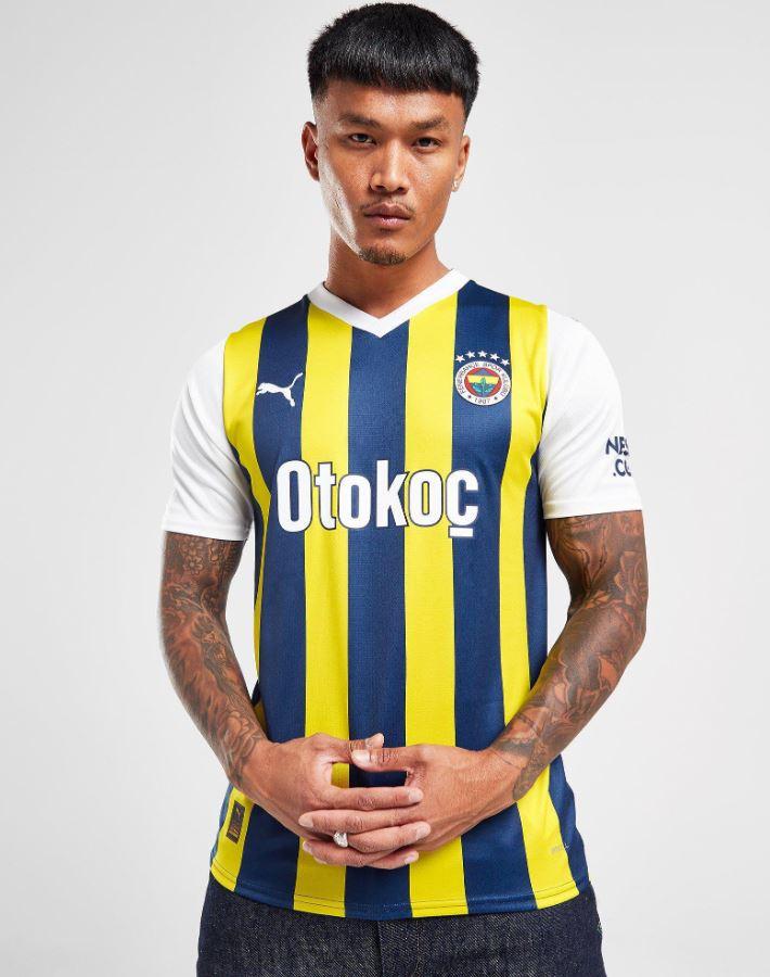 <p>Fenerbahçe'nin 2023-24 Sezonu'nda giyeceği muhtemel iç saha forması</p>
