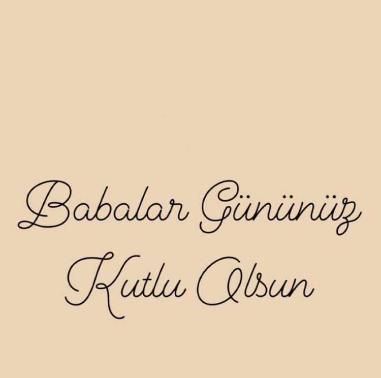 <p><span style="color:#800000"><strong>TÜRKAN ŞORAY</strong></span></p>
<p><span style="color:#2F4F4F"><strong>Tüm babaların babalar günü mutlu olsun. Çok seviliyorsunuz.</strong></span></p>