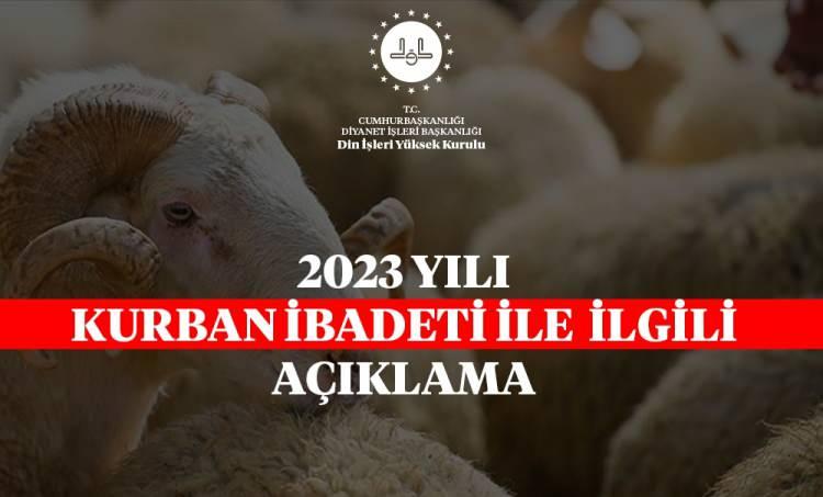 <p><strong>KURBANLIK ALIMINDA DİKKAT EDİLMESİ GEREKEN HUSUSLAR</strong></p>
<p>İbadetin en önemli kısmı ise kurbanlık seçimi ile başlıyor. Diyanet İşleri Başkanlığı Din İşleri Yüksek Kurulu, resmi internet sitesinde, "Kurban İbadetiyle İlgili Doğru Bilinen Bazı Yanlışlar" başlığıyla yayınladığı 2023 yılı kurban ibadeti ile ilgili açıklamasında, Müslümanların kurbanlık seçerken dikkat etmesi gereken hususlar yer aldı.</p>