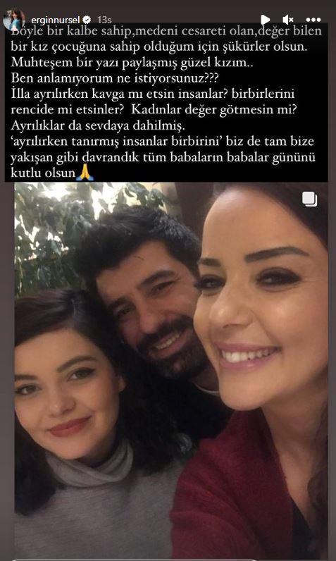 <p><span style="color:#B22222"><strong>KIZINDAN DESTEK MESAJI!</strong></span></p>

<p><strong>Ergin'in kızı Bengü Çınar annesinin boşanma haberleri sonrası destek mesajı paylaştı. Çınar paylaşımında; </strong></p>
