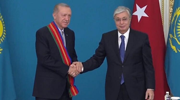 <p>Kazakistan Cumhurbaşkanı Kasım Cömert Tokayev, </p>