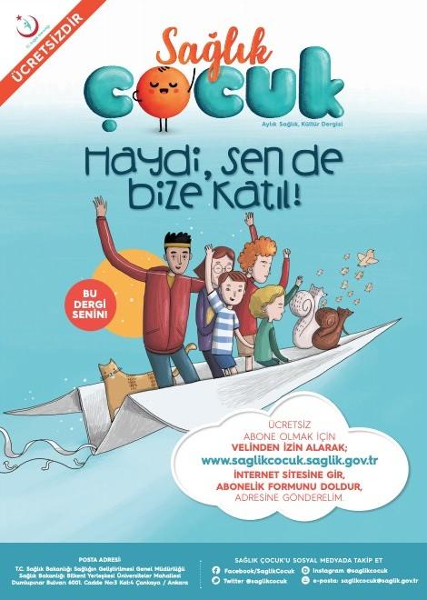 <p><span style="color:#4B0082"><strong>Sağlık Bakanlığı: Sağlık Çocuk Dergisi</strong></span></p>

<p> </p>
