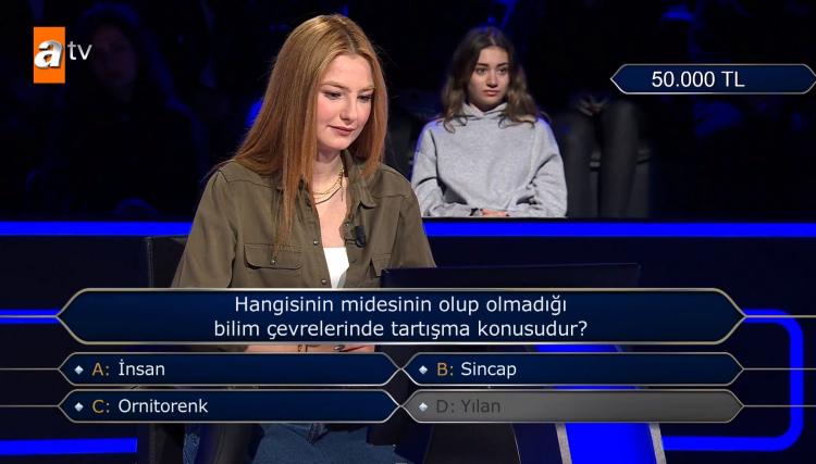 <p><span style="color:#000000"><strong>Ancak doğru yanıt "Yılan" değildi.</strong></span></p>
