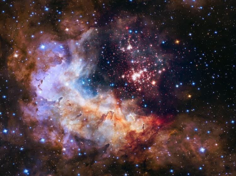 <p>NASA ve ESA ortaklığında 1990'da evreni keşfetmek amacıyla fırlatılan Hubble Uzay Teleskobu'nun aynasının zarar görmesiyle 1993'te tamir misyonuyla ilk uzay aracı gönderildi.</p>

<p> </p>

<p><strong>(Hubble telesokobu tarafından çekildi)</strong></p>

